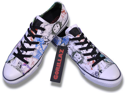 gorillaz converse for sale